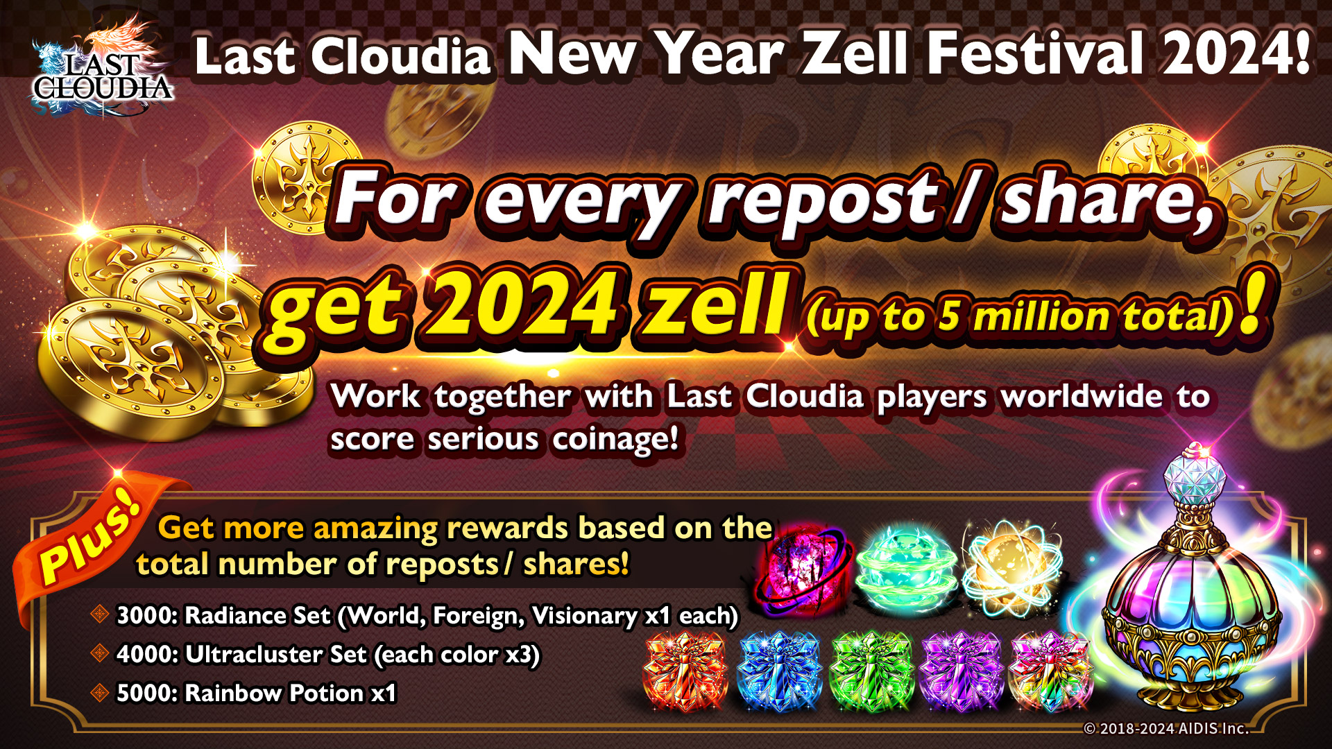 Last Cloudia New Year Zell Festival 2024! LAST CLOUDIA